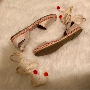 NWOT Women’s Linen Espadrille - size 8.5